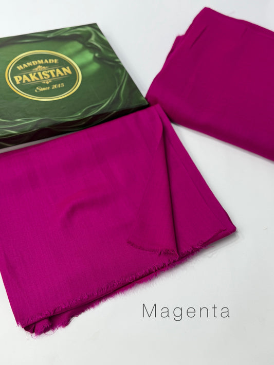 Plain Pashmina Shawl Soft and Lightweight No 1 Best Selling Shawl | Magenta