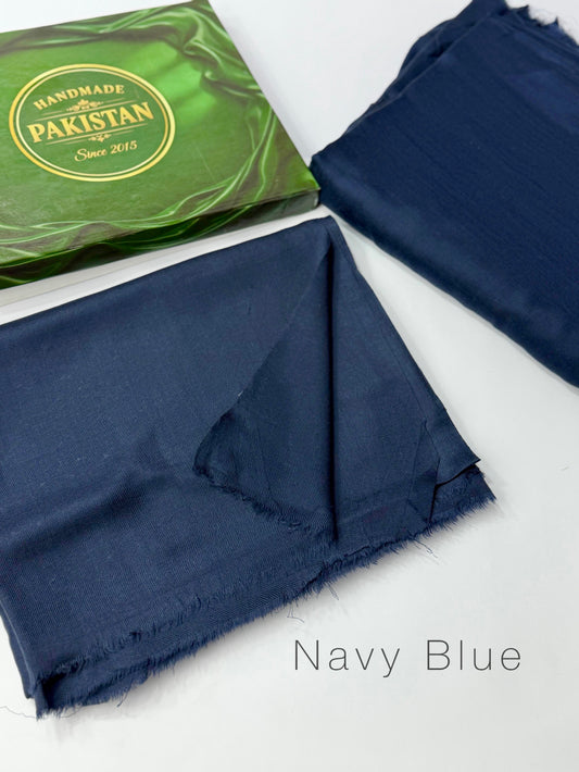 Plain Pashmina Shawl Soft and Lightweight No 1 Best Selling Shawl | Navy Blue