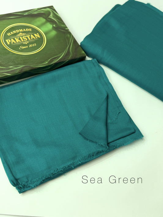 Plain Pashmina Shawl Soft and Lightweight No 1 Best Selling Shawl | Sea Green