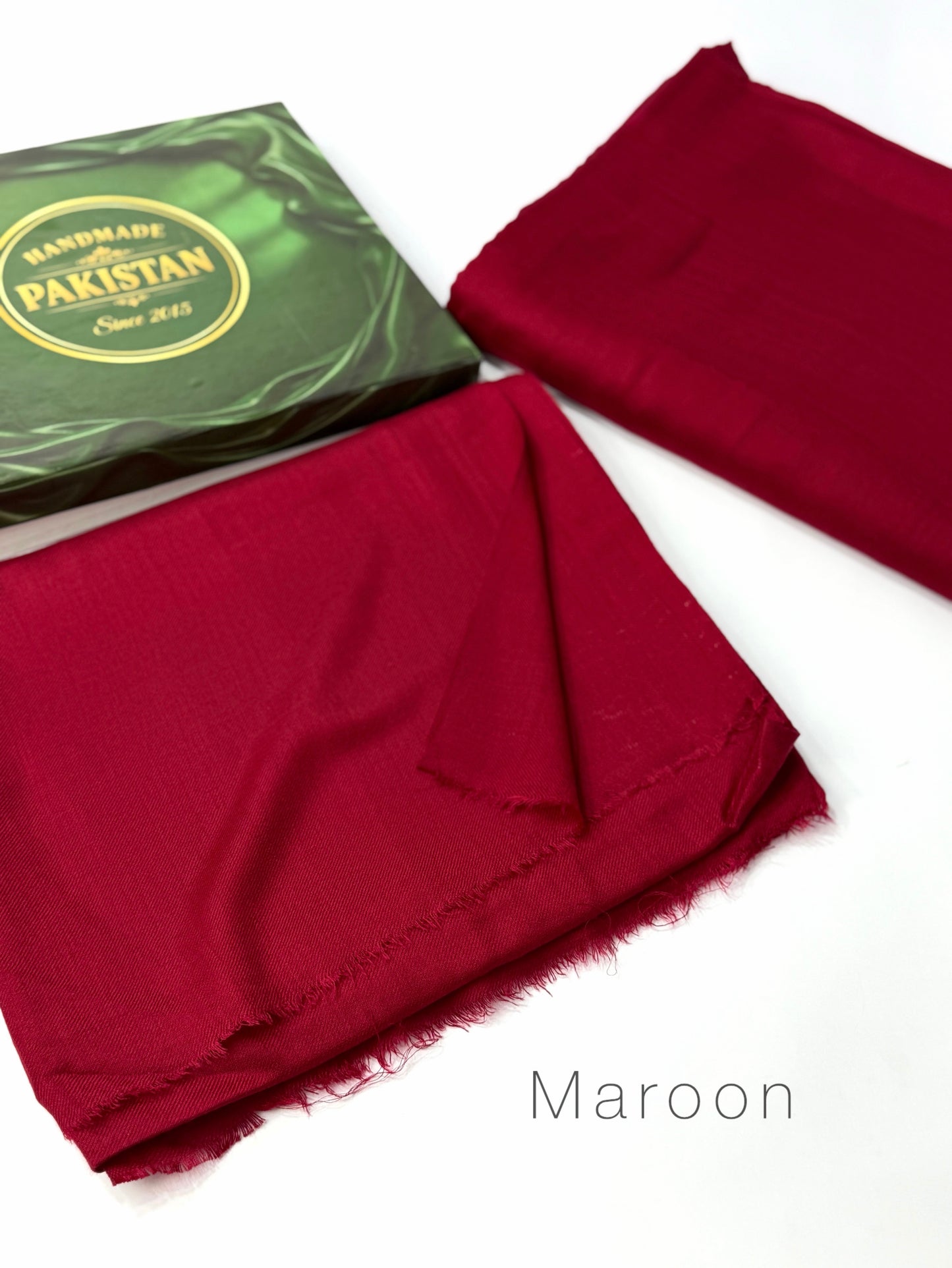 Plain Pashmina Shawl Soft and Lightweight No 1 Best Selling Shawl | Maroon