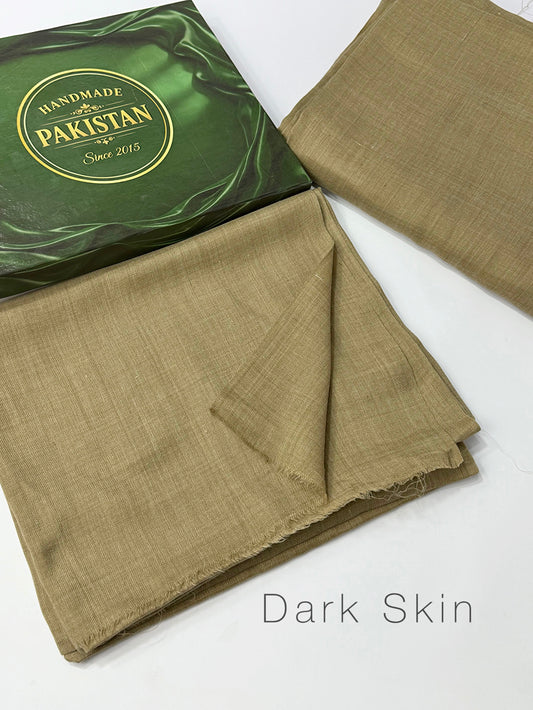Plain Pashmina Shawl Soft and Lightweight No 1 Best Selling Shawl | Dark Skin