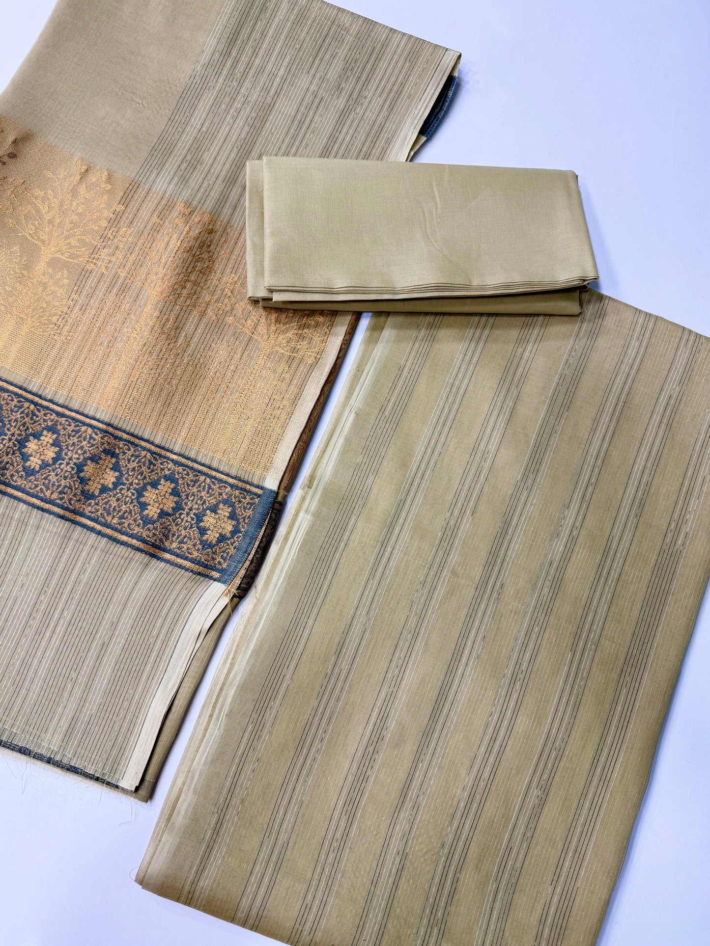 3 Piece Rangoli Lawn Suit With Lawn Kani Dupatta | Skin