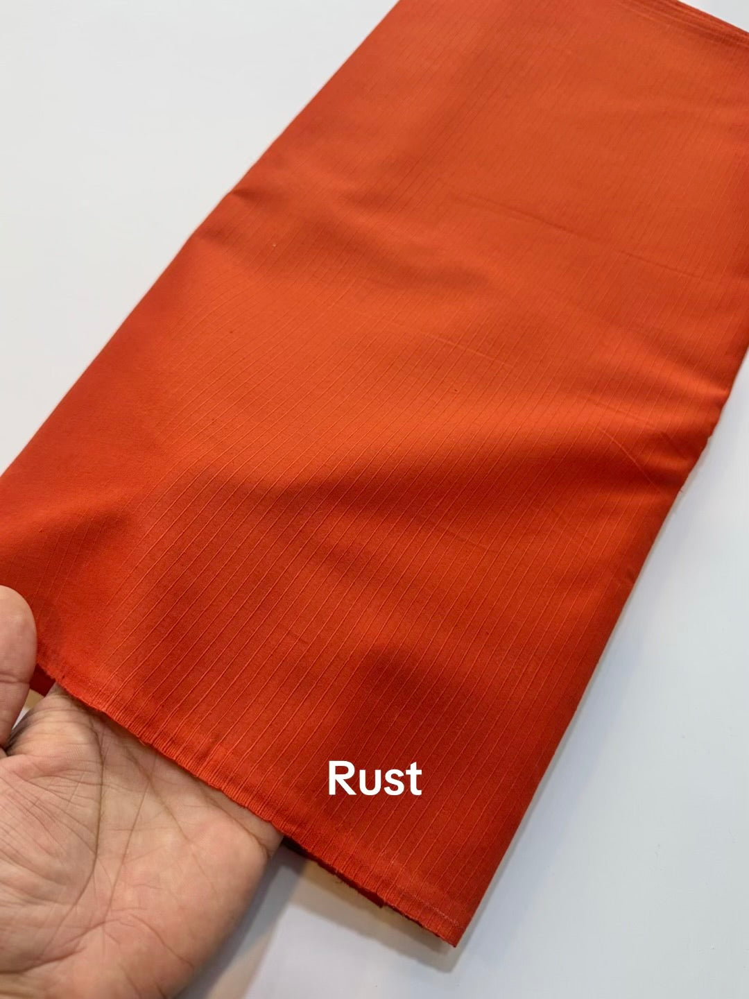 Plain Doria Lawn 2 Piece Suit 5 Meters | Rust