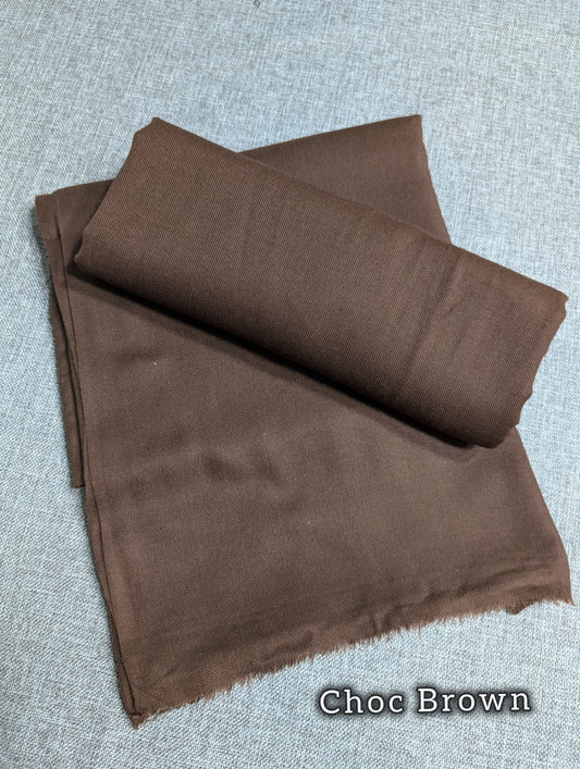Plain Pashmina Shawl Soft and Lightweight No 1 Best Selling Shawl | Choc Brown