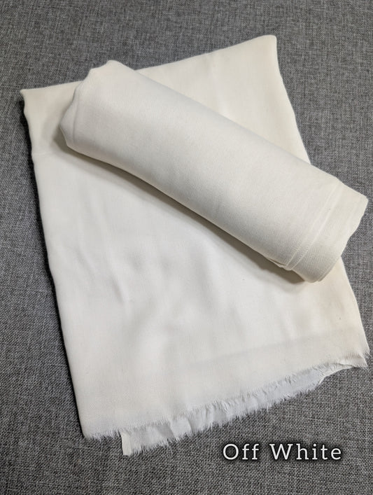 Plain Pashmina Shawl Soft and Lightweight No 1 Best Selling Shawl | Off White