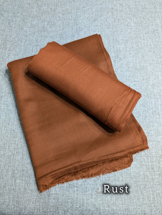 Plain Pashmina Shawl Soft and Lightweight No 1 Best Selling Shawl | Rust