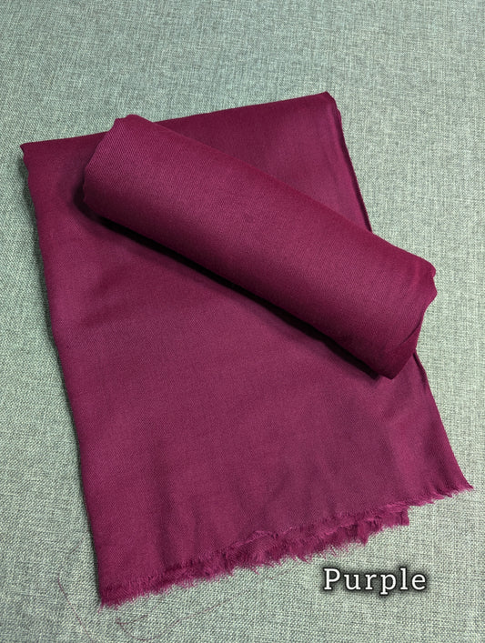 Plain Pashmina Shawl Soft and Lightweight No 1 Best Selling Shawl | Purple