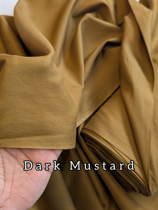 Plain Marina Suit | Dark Mustard