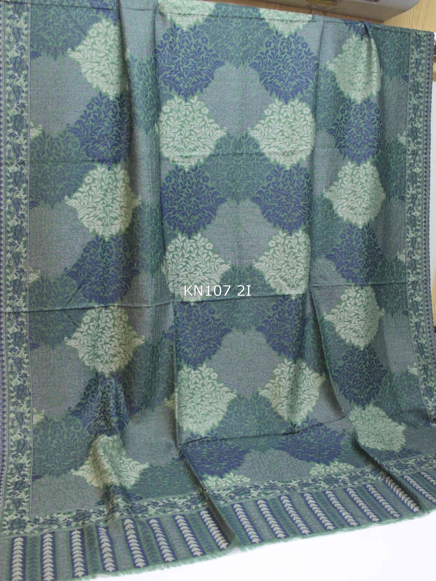 Kani Shawl Weaved Jamawar Toosh Shawl Made in Kashmir Full Size Shawl Perfect Gift
