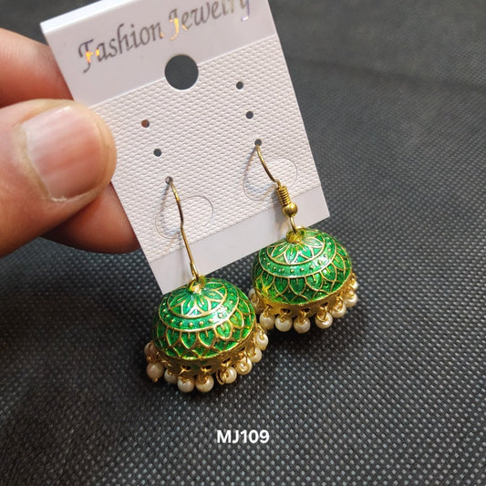 Meenakari Earrings Handmade