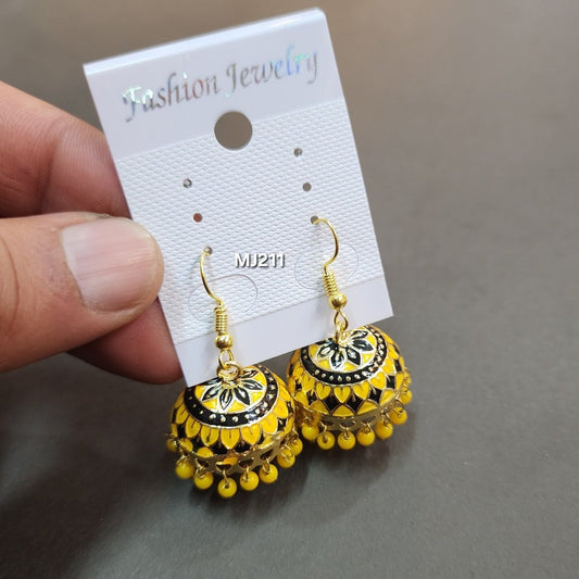 Meenakari Earrings Handmade