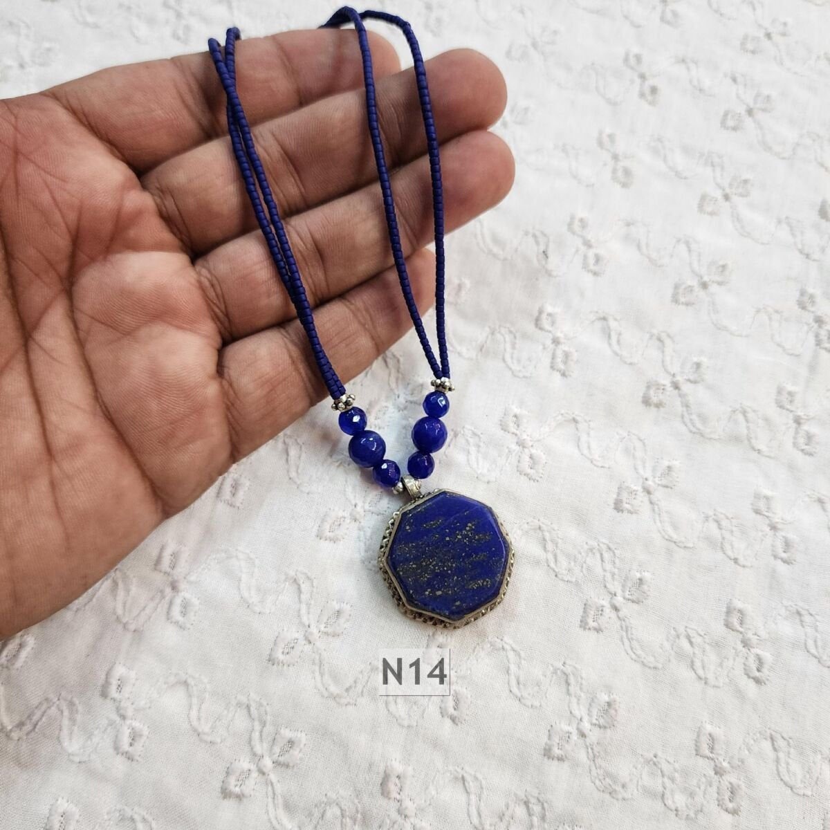 Handmade Stonework Pendant