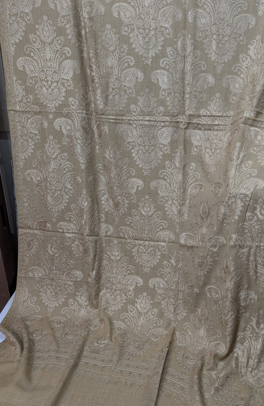 Pashmina Embroidered Shawl | Kashmiri Aar Work Embroidery Perfect Gift in Sale Price skin
