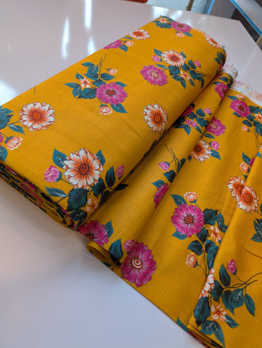 Khaddar Digital Print Allover 2 Piece Printed Suits