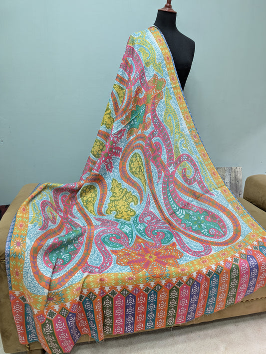 Printed Pashmina Shawl | Soft and Fine Pashmina Shawl Perfect For Matching or Gift