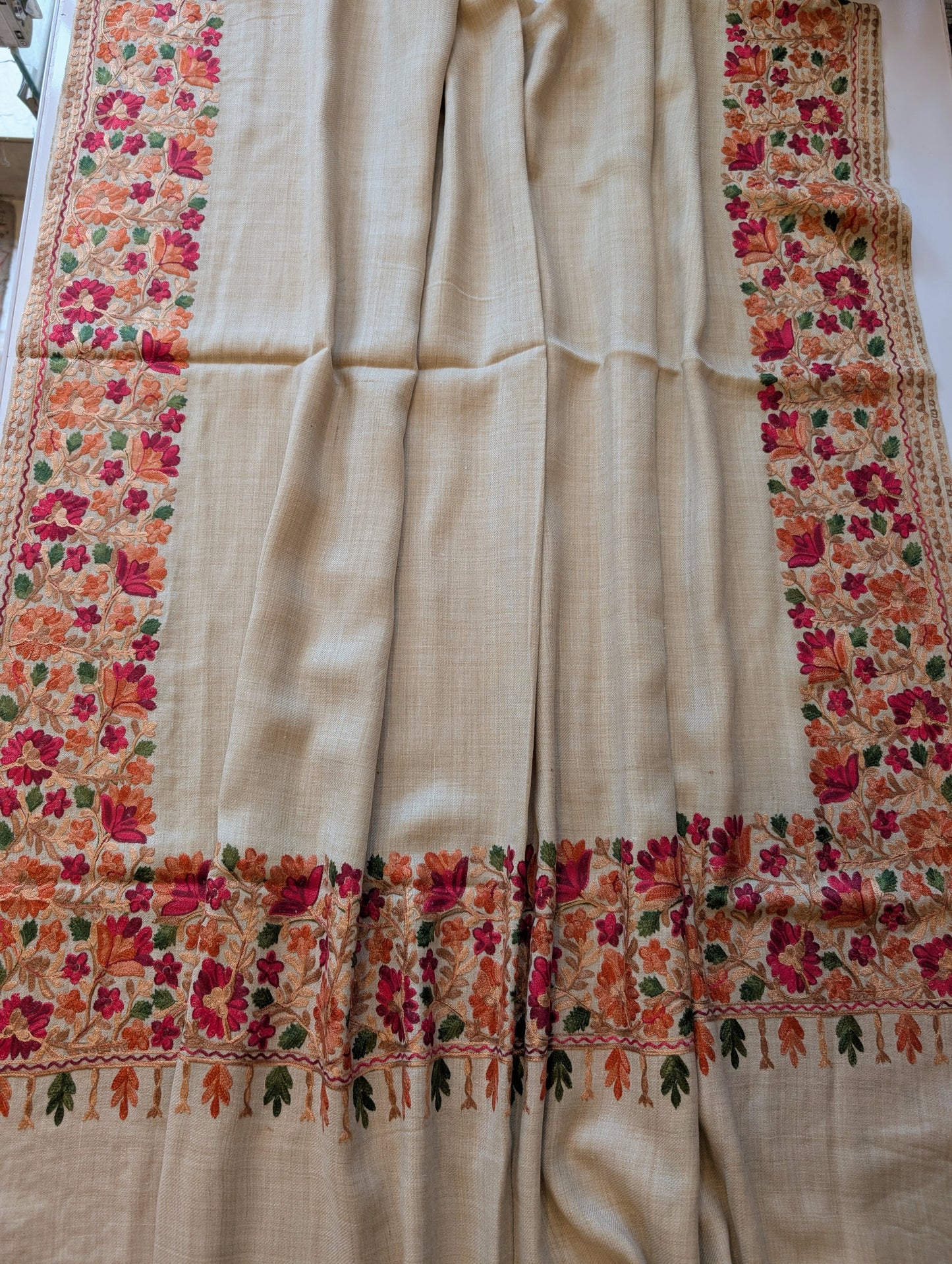 2 Piece Chikankari Lawn Suit Red