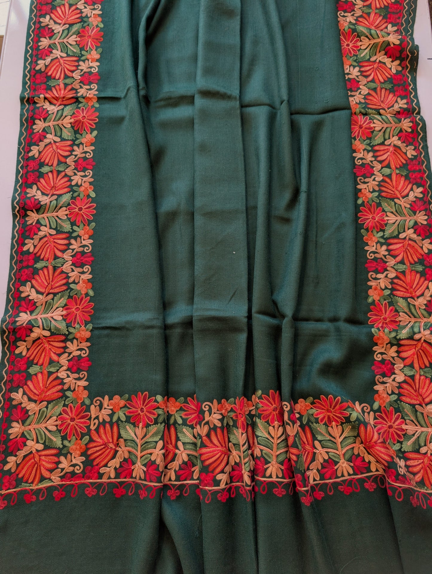 2 Piece Chikankari Lawn Suit Red