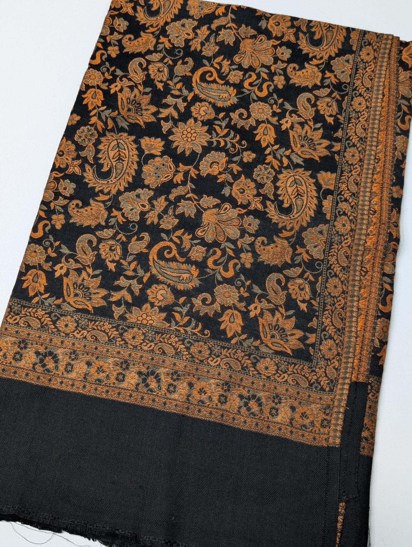 Pashmina Wool Kani Shawl in Full Size Multi Color