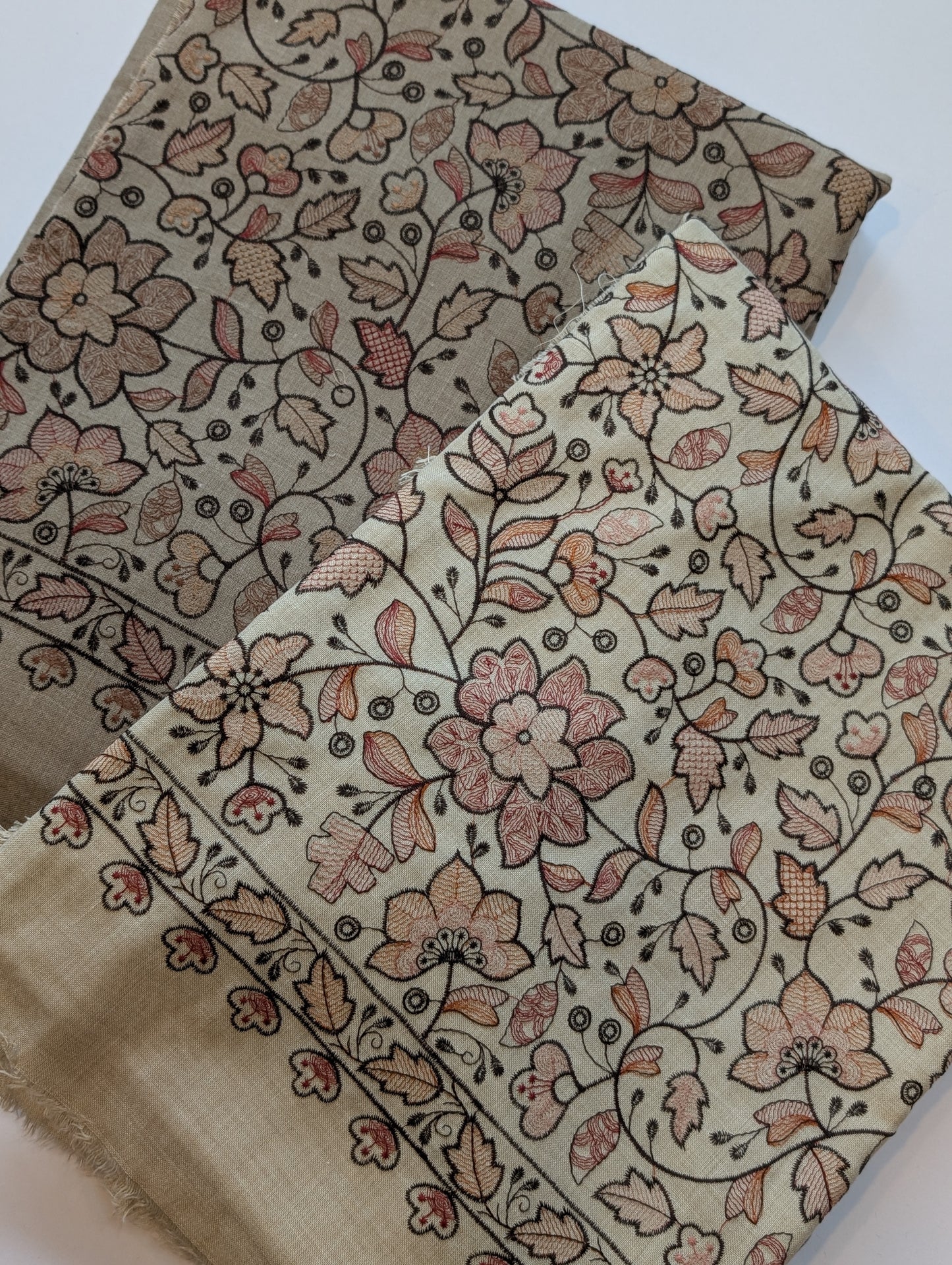 Pashmina Suit | 3 Piece Embroidered Pashmina Suit Perfect Gift for Her | Light Skin