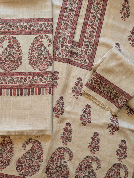 Special Kani 3 Piece Unstitched Suit | Skin