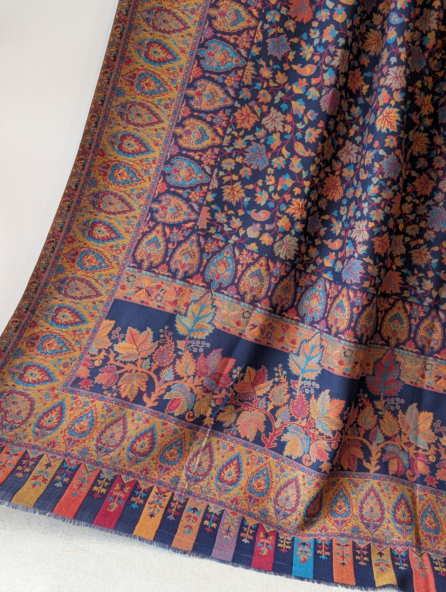 Kani Toosh Shawl Weaved Jamawar Shawl Made in Kashmir Full Size Shawl Perfect Gift