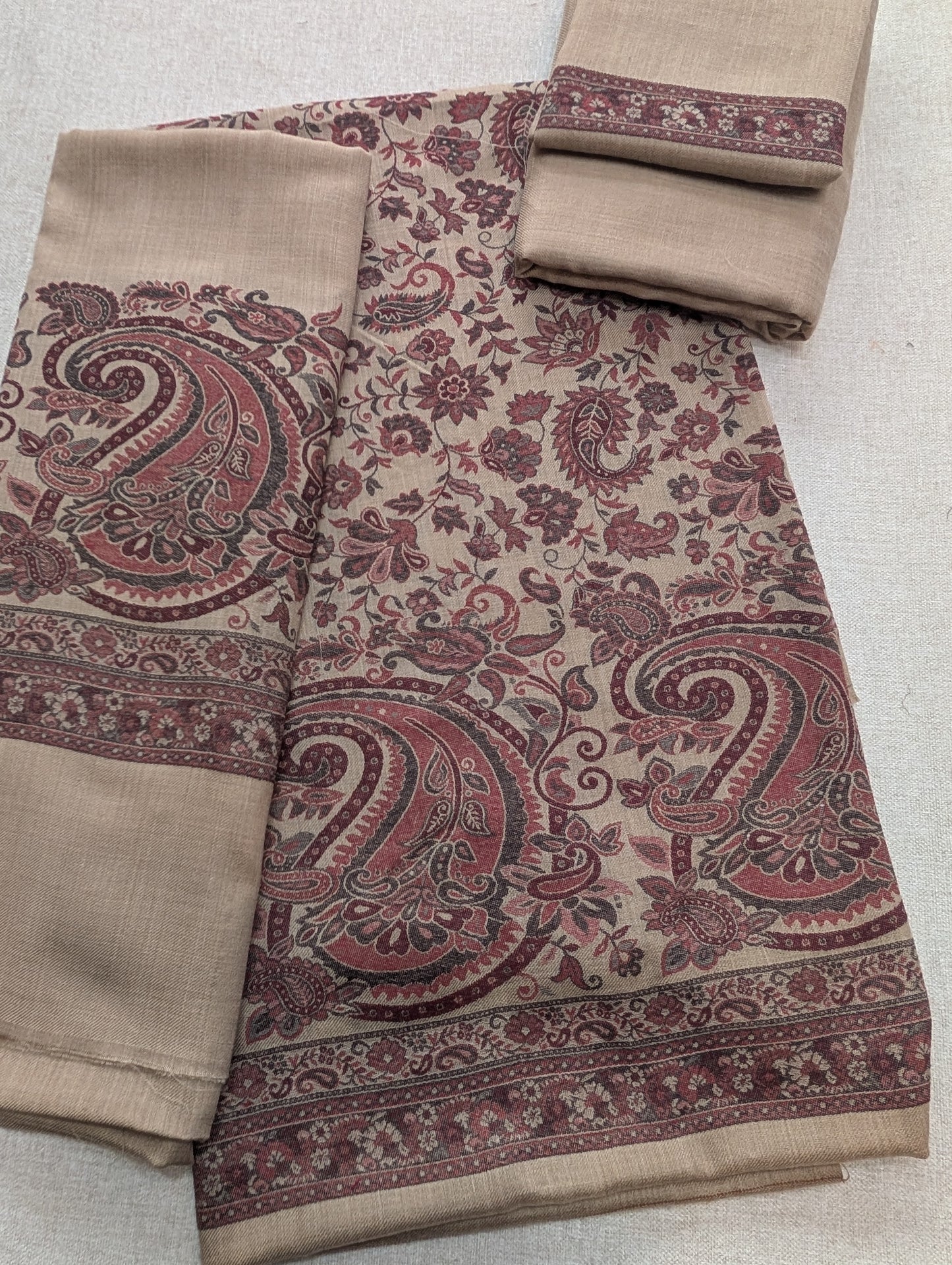 Special Kani 3 Piece Unstitched Suit | Skin Jaal