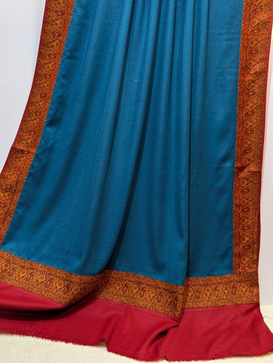 Kani Border Pashmina Shawl | Perfect Gift Item in Sale Price | Ferozi