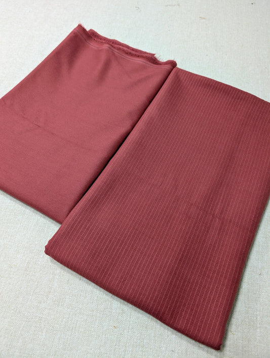 Doria Marina 2 Piece 6 Yards Suit | Tea Pink