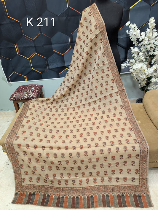 Lawn Full kani Shawl | Self Kani Shawl Full Size Pure Lawn | K211