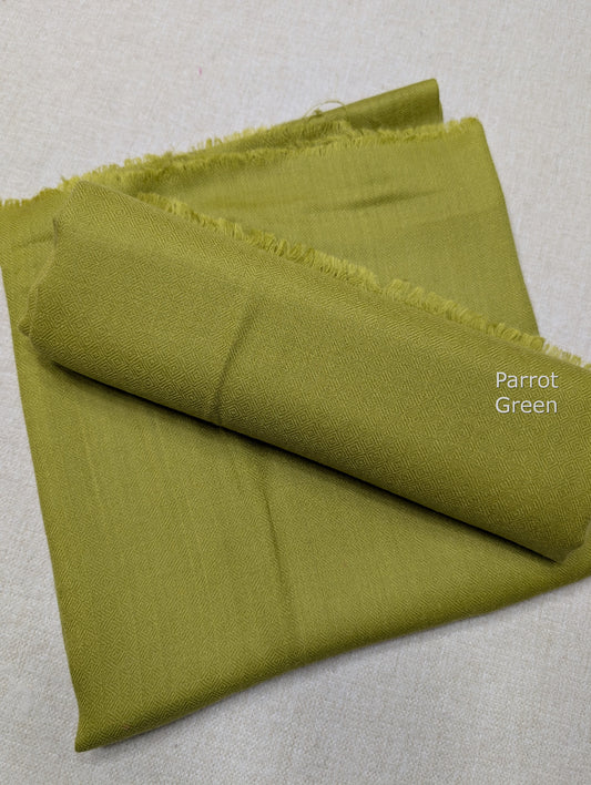 Plain Toosh Shawl | Chashme Bulbul Shawl Perfect Gift | Parrot Green