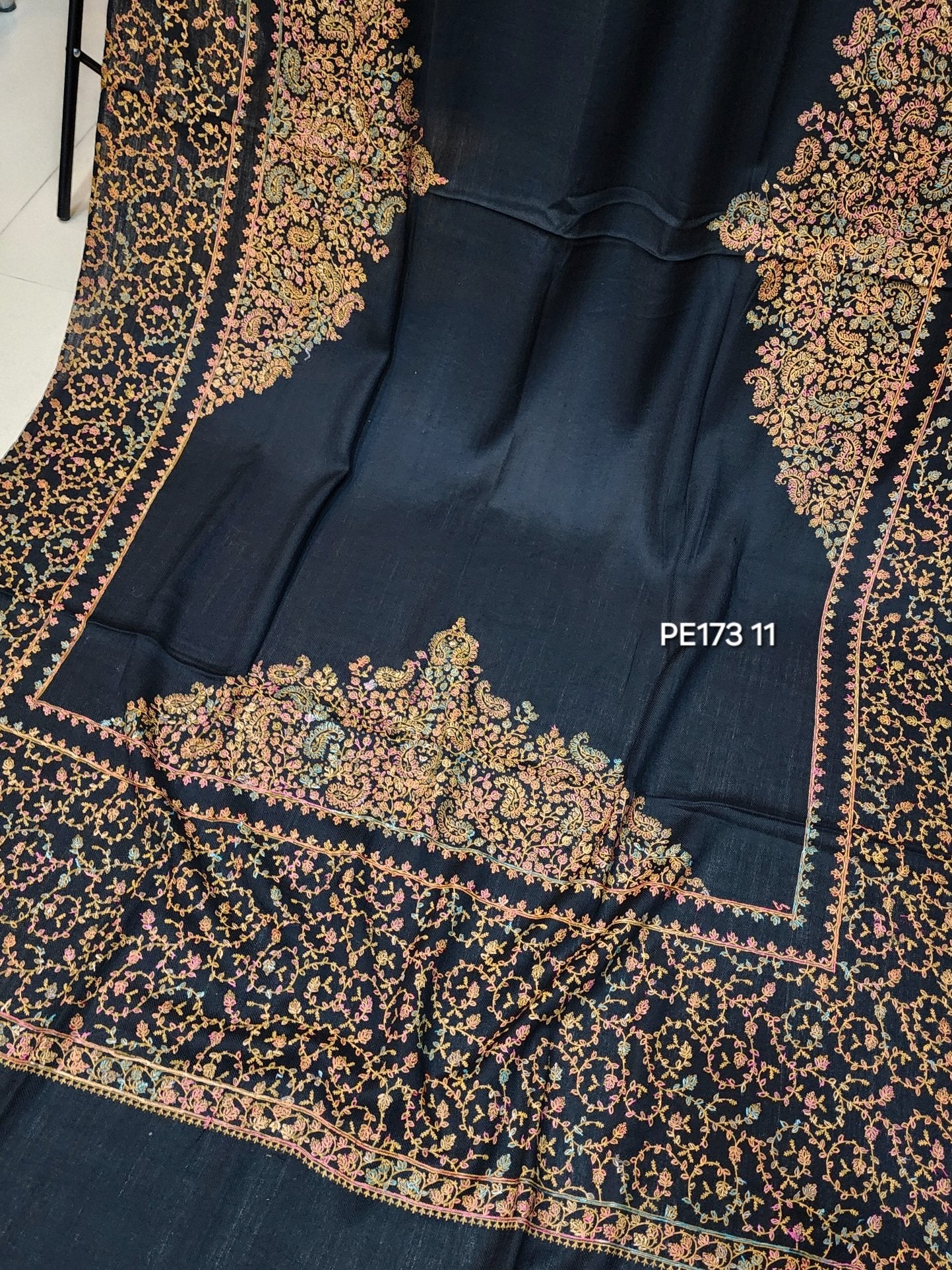 Pashmina Shawl | Hand Embroidery on Print Perfect For Gifts Beautiful Shawl in Sale