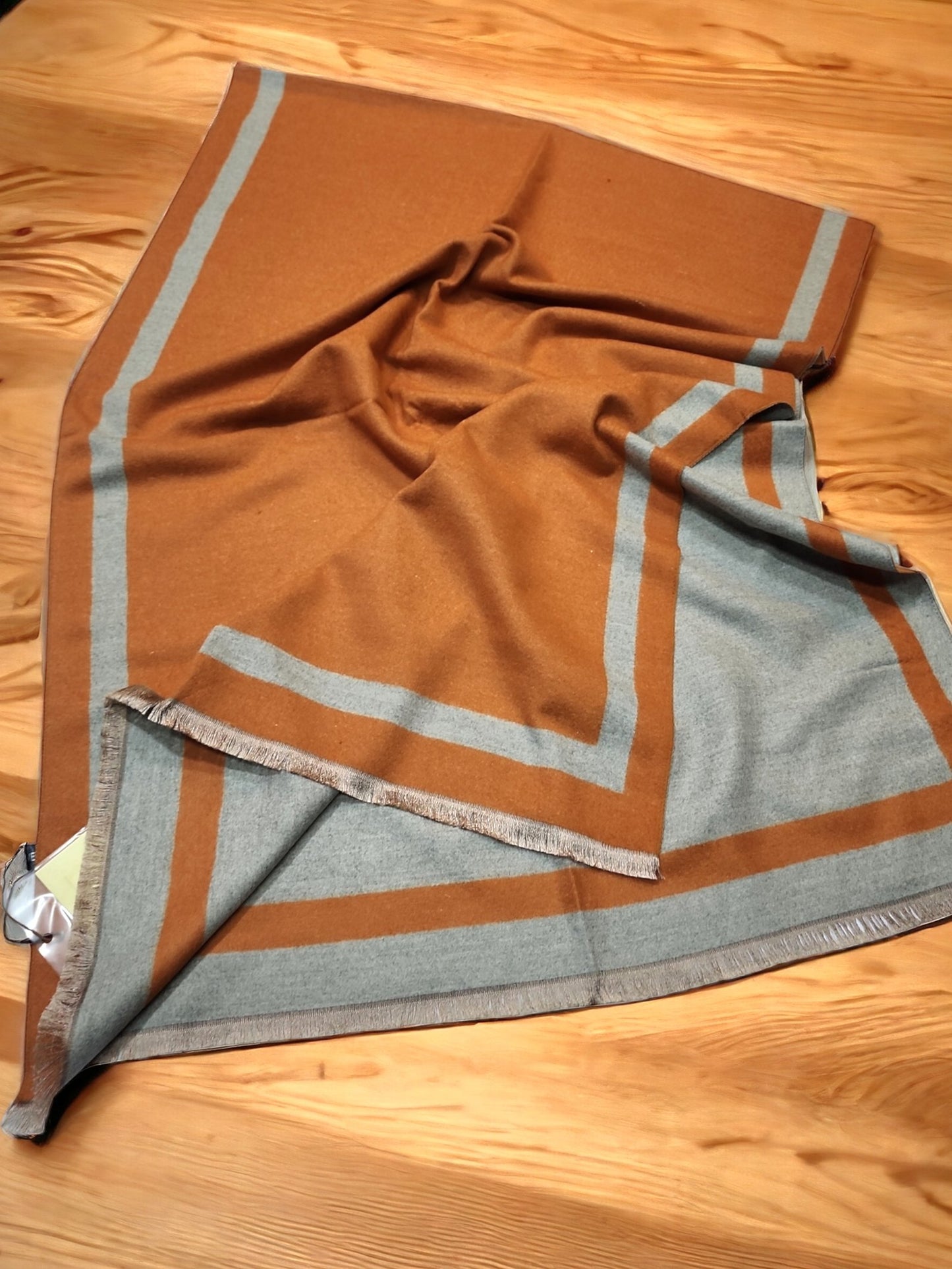 Reversible Stole Pure Sky Cashmere Double Side Stole Perfect Gift For Her