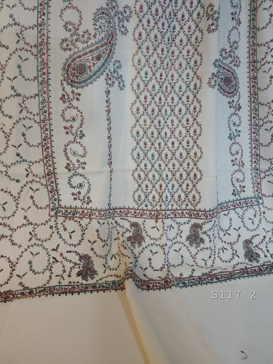 Pashmina Stole | Print and Embroidery in Sale Price Perfect for Gifts