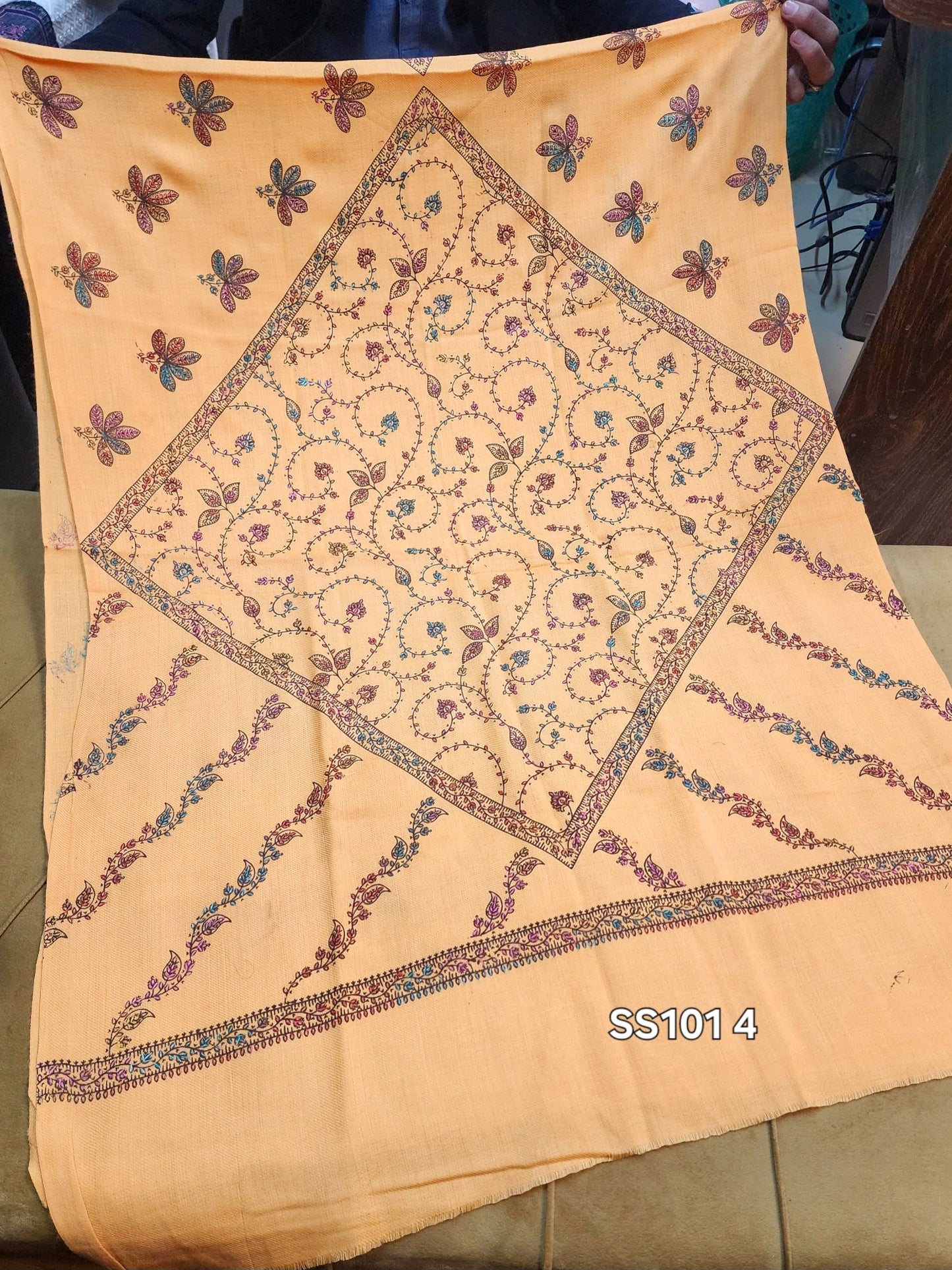Pashmina Stole | Print and Embroidery SALE