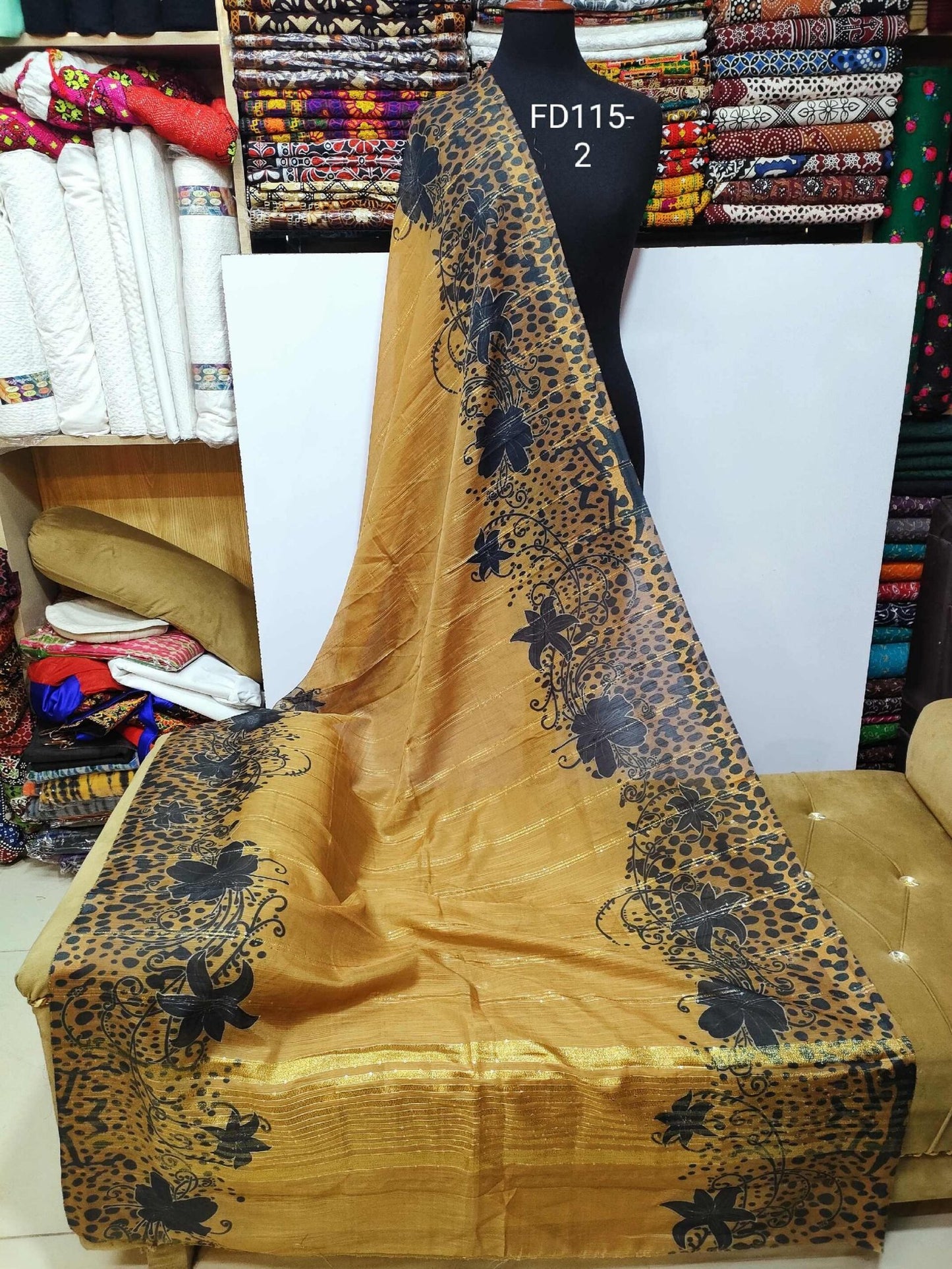 Monal Digital Printed Diamond Dupatta (Lawn Masoori)
