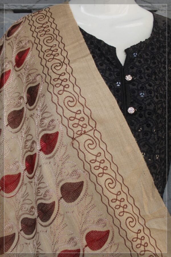 Pashmina Full Embroidered Shawl (PP3/4)