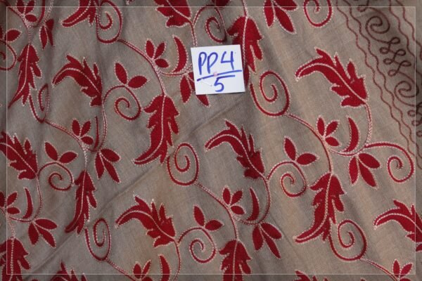 Pashmina Full Embroidered Shawl (PP4/5) - Image 2