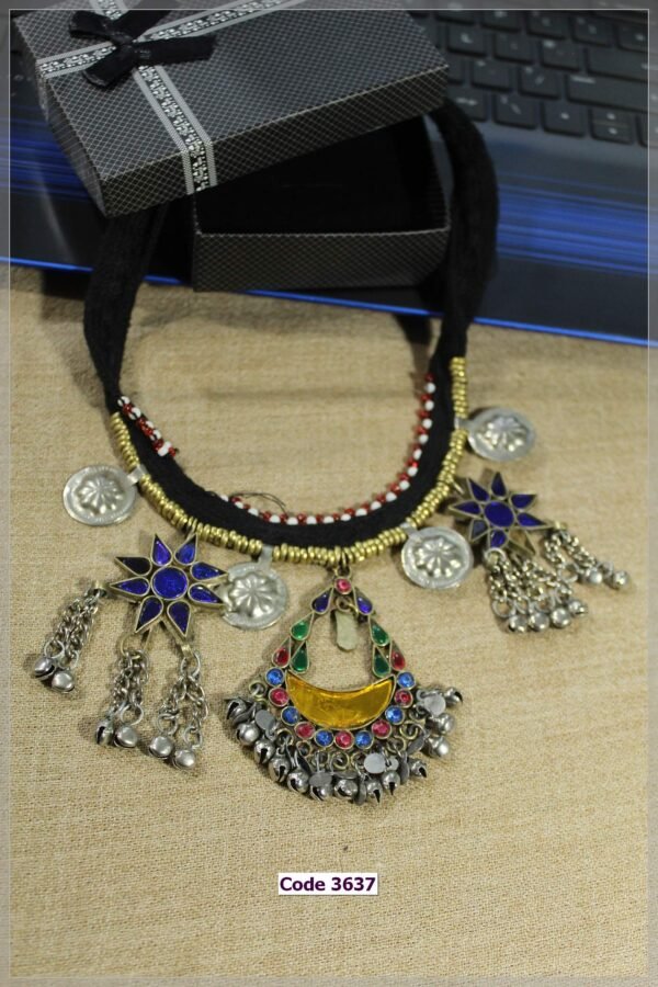 Traditional Afghani Necklace Handmade 3637