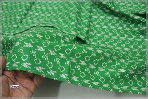 Green Bareeze Chikan Shirt Rs. 800 Free Delivery