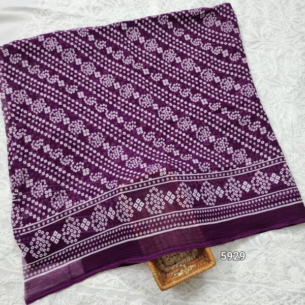 Crinkle Chiffon Chunri Dupatta