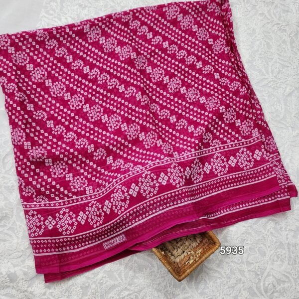 Crinkle Chiffon Chunri Dupatta