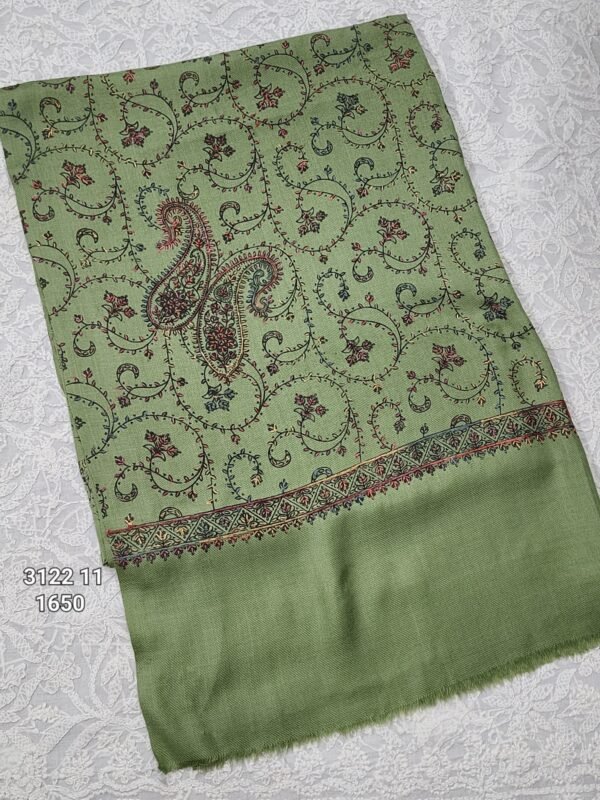 Pashmina Stole | Print and Embroidery