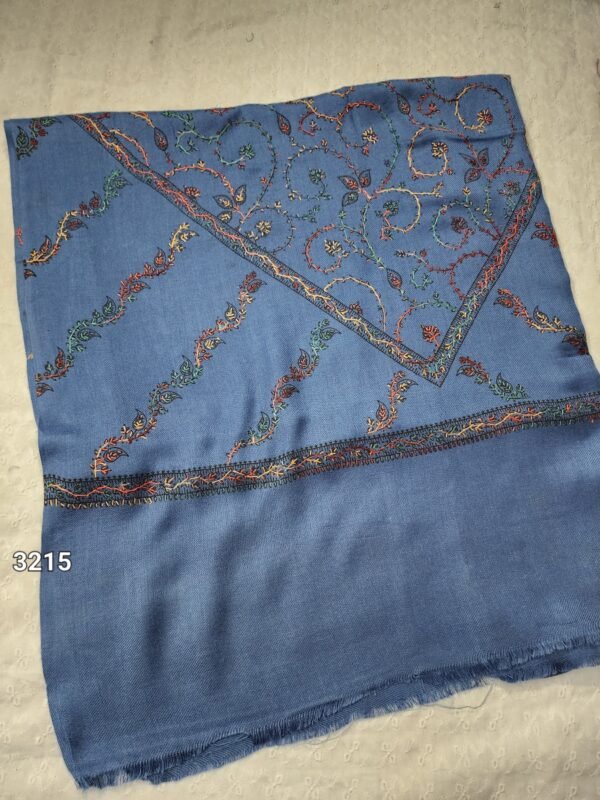 Pashmina Stole | Print and Embroidery