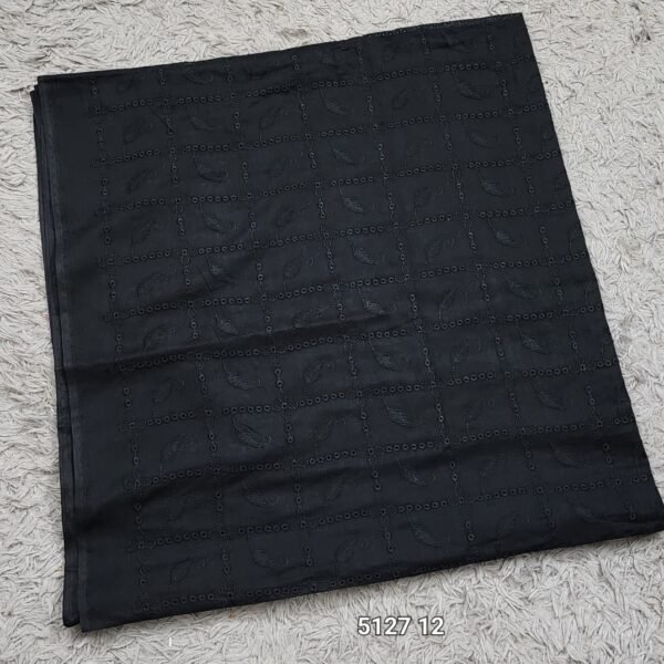 Black Breeze Lawn Chikankari Dupatta