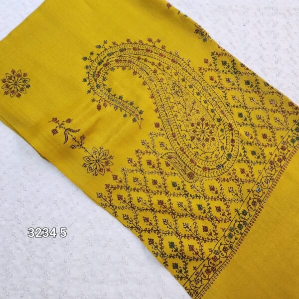 Pashmina Stole | Print and Embroidery