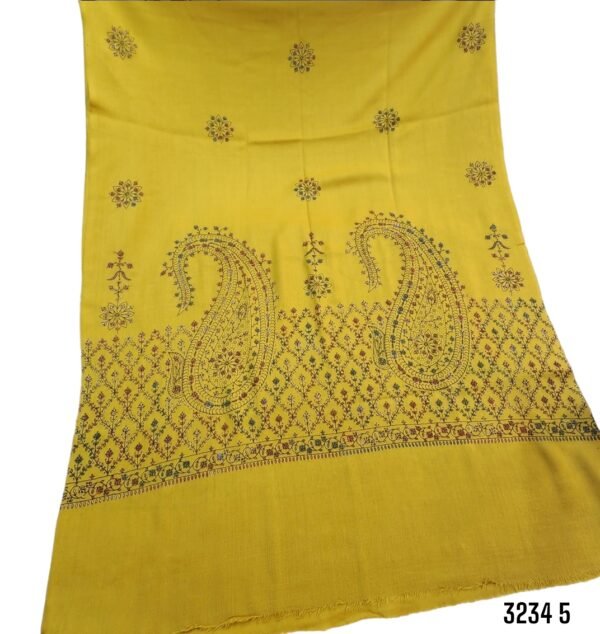 Pashmina Stole | Print and Embroidery - Image 2
