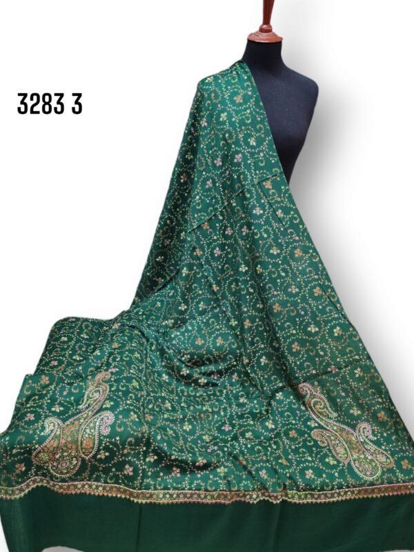 Pashmina Shawl | Print and Embroidery - Image 2