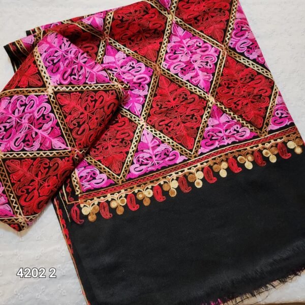 Pashmina Stole | Gulabkar Embroidery