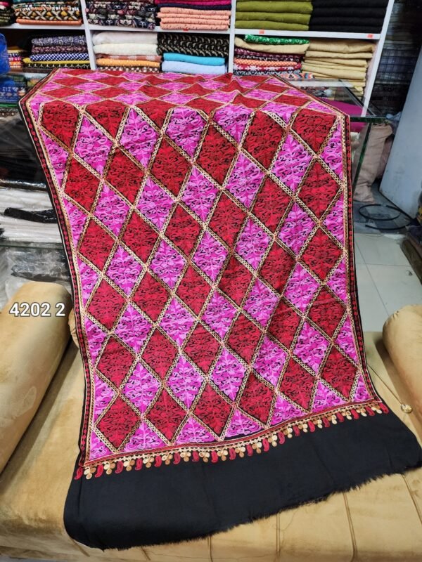 Pashmina Stole | Gulabkar Embroidery - Image 2