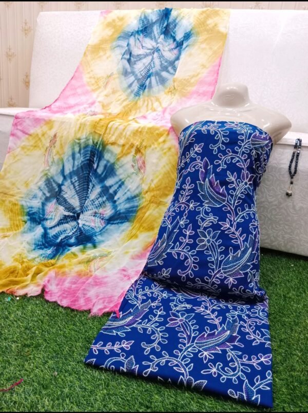 3 Piece lawn Handmade Suit